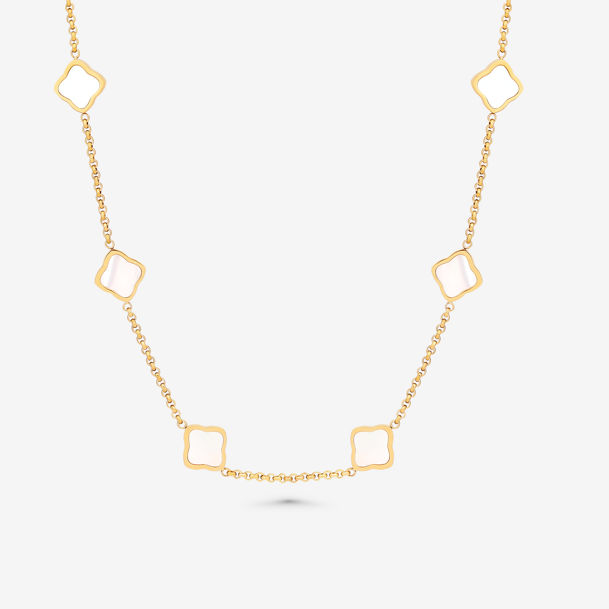 TRÈFLE. lange ketting