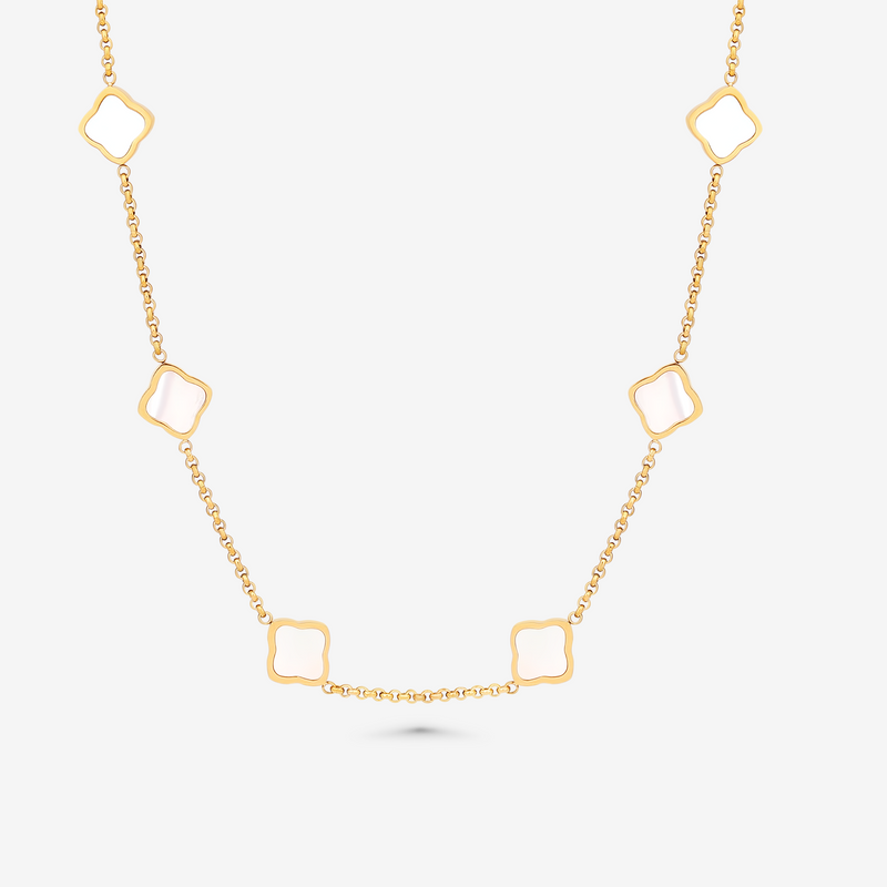 TRÈFLE. lange ketting